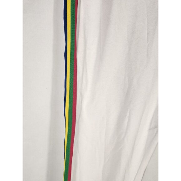 U.S. Polo Assn. Womens Plus Jogger Sweatpants Rainbow Stripe Y2K Athleisure XXXL - Picture 2 of 8